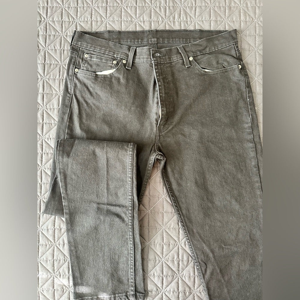 Levi's Black Straight 511 Jeans